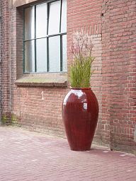 Ceramic Mystic Round Tall Glossy Planter Pot In/Out