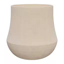 Polystone Planter | Tapered Round Indoor and Outdoor Plant Pot 