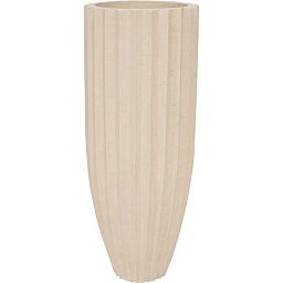 Sahara Round Tall Polystone Outdoor Planter