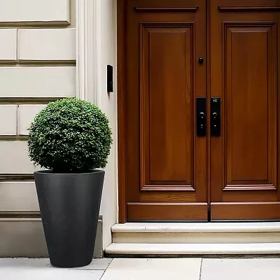 IDEALIST Lite Contemporary Round Light Concrete Planter