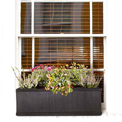 IDEALIST Lite Vertical Ribbed Vintage Style Window Box