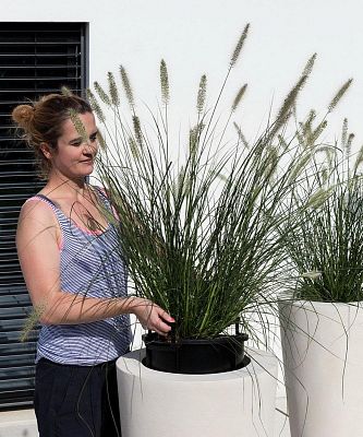 POLYSTONE CONICAL Outdoor Planter