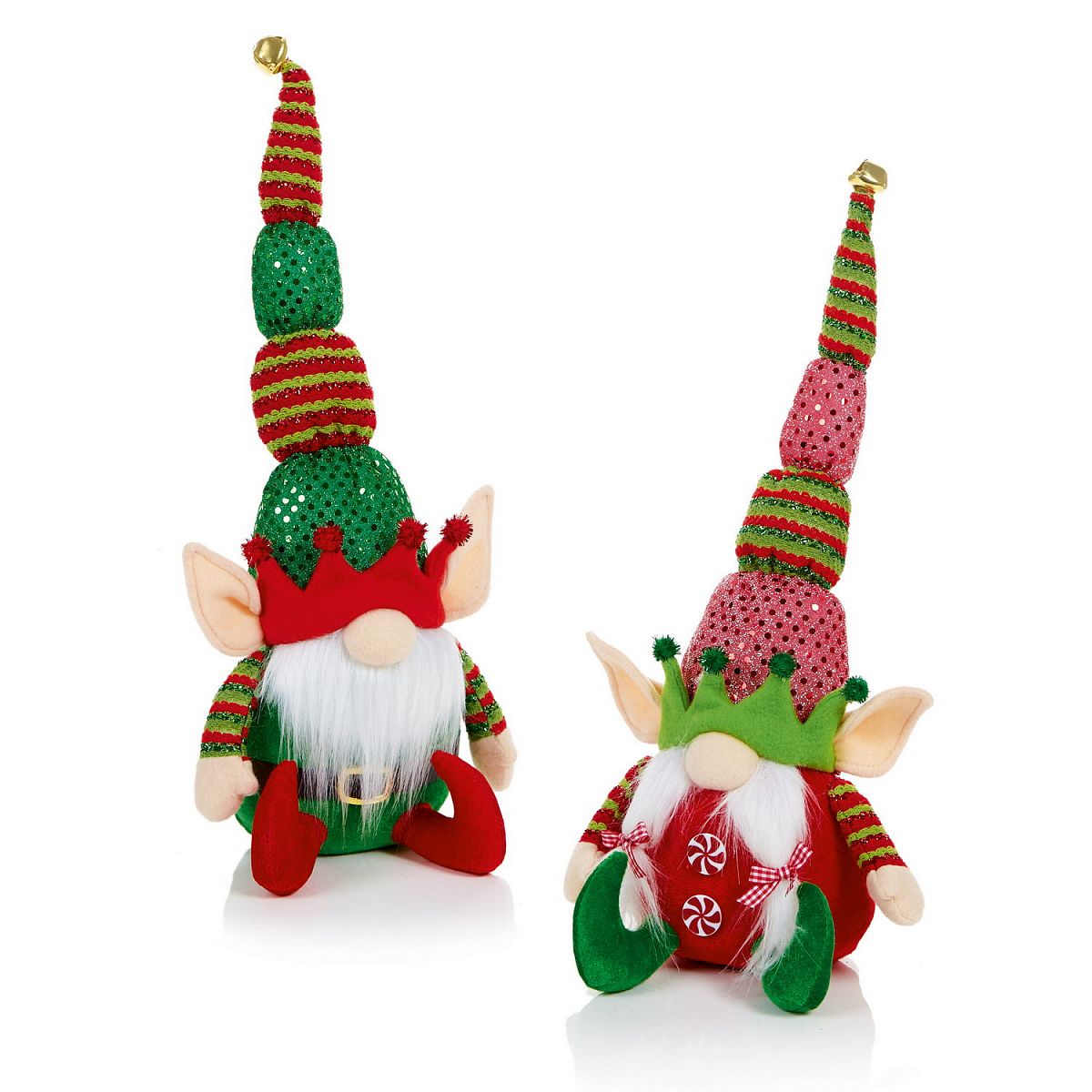 Christmas Decoration Elf Sitting Gnomes