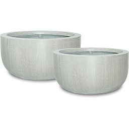DIVISION Ground Round Fiberglass Planter