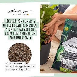 LECHUZA PON Peat-Free Houseplant Potting Mix for Indoor Plants Potting Compost for Plants Indoors