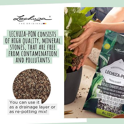 LECHUZA PON Peat-Free Houseplant Potting Mix for Indoor Plants Potting Compost for Plants Indoors