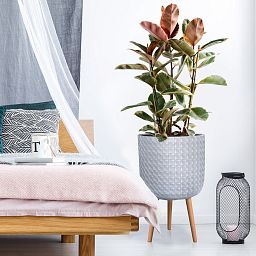 IDEALIST Lite Faceted Effect Planter on Legs