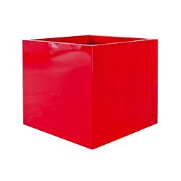 Square Fiberstone Planter by Idealist Premium JUMBO Glossy