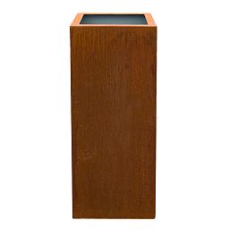 Cortenstyle Trend Topper on Wheels Tall Planter IN\OUT