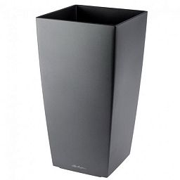 LECHUZA CUBICO Tall Poly Resin Planter Only
