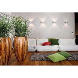 Banana Round Tall Polystone Indoor Planter