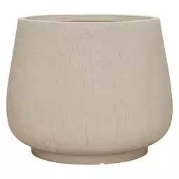 Raindrop Fibreclay Planter | Round Indoor and Outdoor Plant Pot