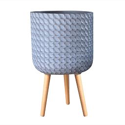 IDEALIST Lite Faceted Effect Planter on Legs