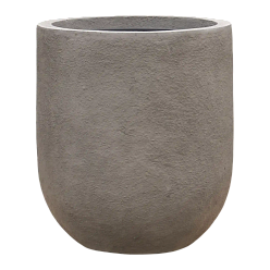 Nucast Round Planter + Liner | Composite Indoor Plant Pot