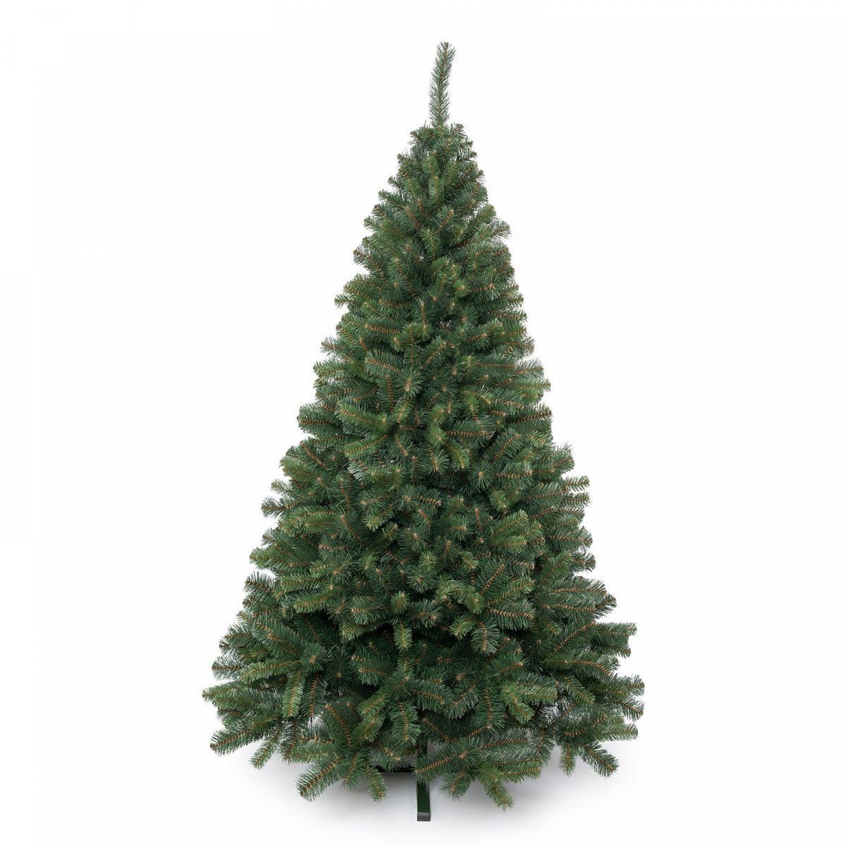 XMMS Birmingham Artificial Christmas Tree with Tree Skirt & Cotton Gloves Mixed Pine and Fir Green N