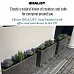 IDEALIST Lite Contemporary Light Concrete High Trough Planter