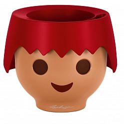 LECHUZA OJO Round Poly Resin Indoor Self-watering Planter LECHUZA OJO Round Poly Resin Indoor Self-watering Planter