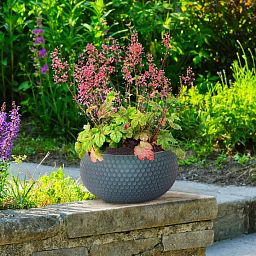IDEALIST Lite Honeycomb Style Bowl Outdoor Planter