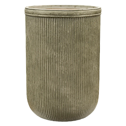 Vertical Rib Tall Planter | Indoor and Outdoor Plant Pot