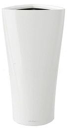 LECHUZA DELTA Round Tall Poly Resin Planter Only