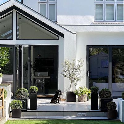 IDEALIST Lite Square Box Contemporary Light Concrete Planter