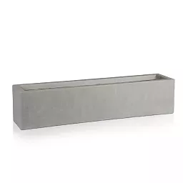 IDEALIST Lite Window Box Light Concrete Planter