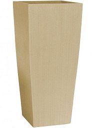 Composits Polystone Timeless Square Tall Indoor Planter Pot