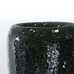 One Round Tall Polystone Indoor Planter
