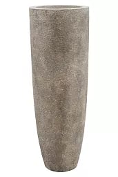Luxe Lite Stone Luna Tall Indoor Planter