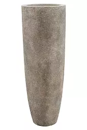 Luxe Lite Stone Luna Tall Indoor Planter
