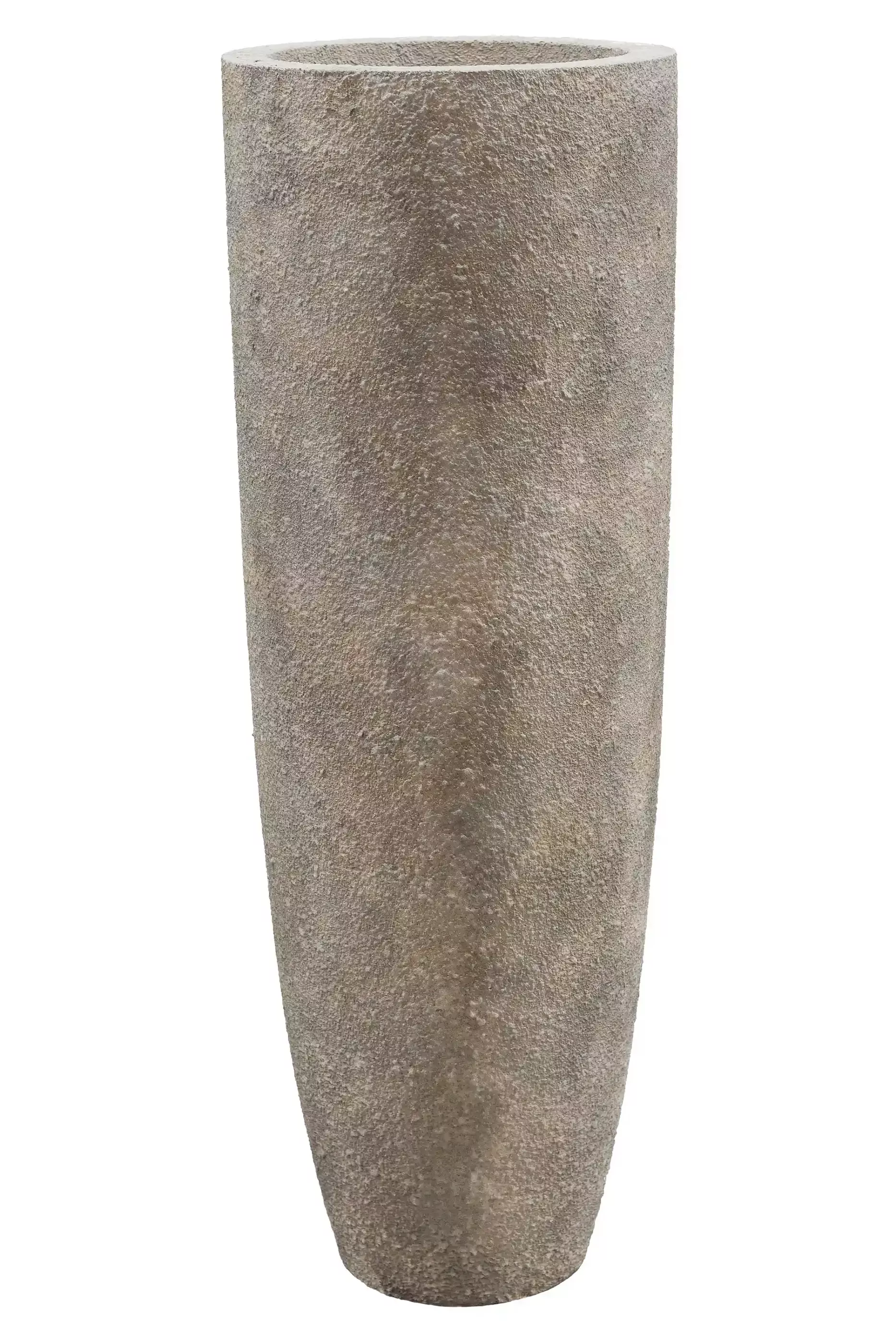 Luxe Lite Stone Luna Tall Indoor Planter