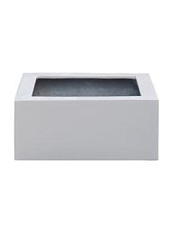 Square Fiberstone Planter by Idealist Premium BLOCK Glossy