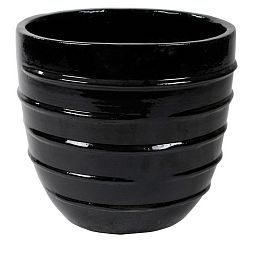 Ceramic Round Circular Glossy Planter Pot In/Out