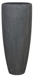 Composits Polystone Partner Round Tall Indoor Planter Pot