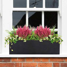 IDEALIST Lite Window Box Light Concrete Planter