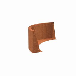 CorTen 3ml Retaining Wall Outside Curve