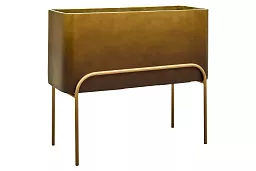 Gradient Large Trough Planter + Plant Stand | Polyresin Indoor Plant Pot