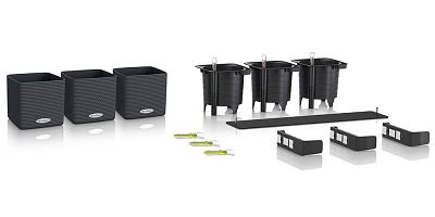 LECHUZA Green Wall Home Kit Color Indoor Self-watering Planter