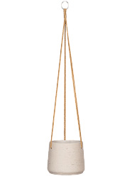 Rough Fibreclay Hanging Planter | Indoor and Outdoor Plant Pot