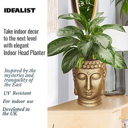 IDEALIST Lite Buddha Face Plant Pot Indoor