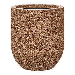 Naturescast Round Planter + Liner | Indoor Plant Pot