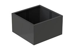 Florida Outdoor Aluminum Square Planter