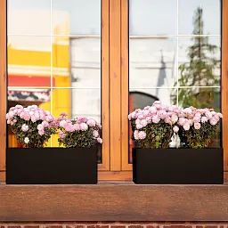 IDEALIST Lite Window Box Light Concrete Planter