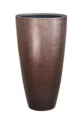 Metallic Partner Tall Indoor Planter
