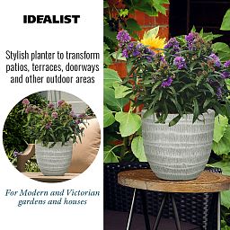 IDEALIST Lite Straw Plaited Style Egg Planter