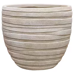 Tornado Fibreclay Egg Planter | Indoor and Outdoor Plant Pot