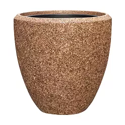 Naturescast Egg Planter + Liner | Indoor Plant Pot