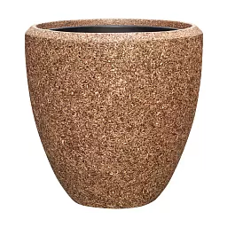 Naturescast Egg Planter + Liner | Indoor Plant Pot