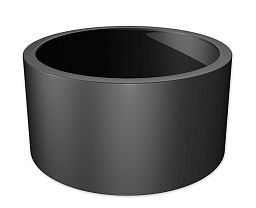 RING Round Jumbo Outdoor Fiberglass Planter