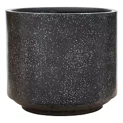 Terrazzo Fiberstone Planter | Cylinder Indoor and Outdoor Plant Pot